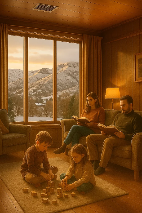 Technician extracting gas from heat pump outdoor unit